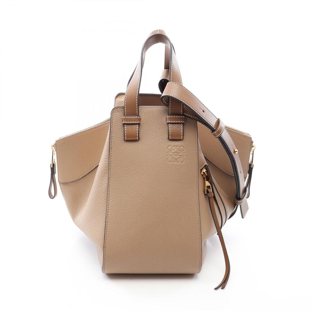 Loewe HAMMOCK Handbag Leather Beige Cream